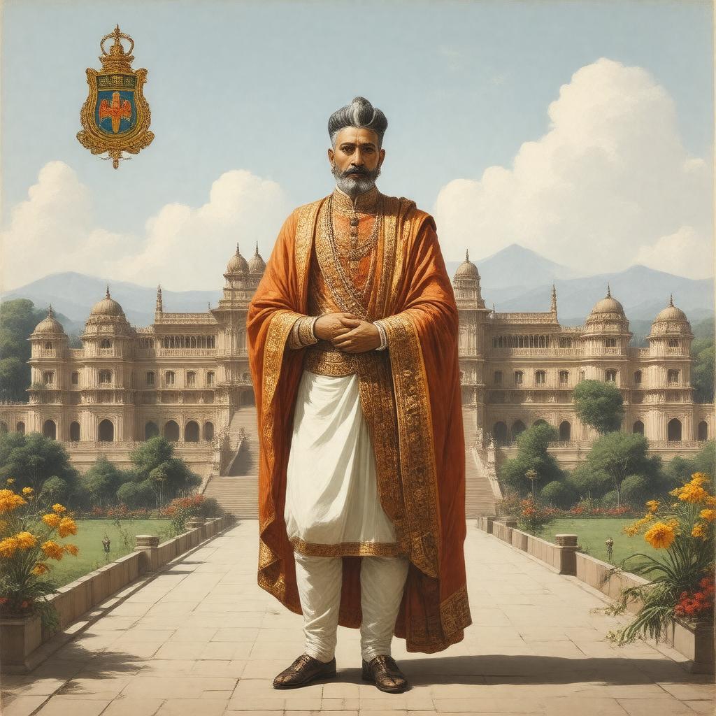 AI-created image of Maharaja of Gwalior