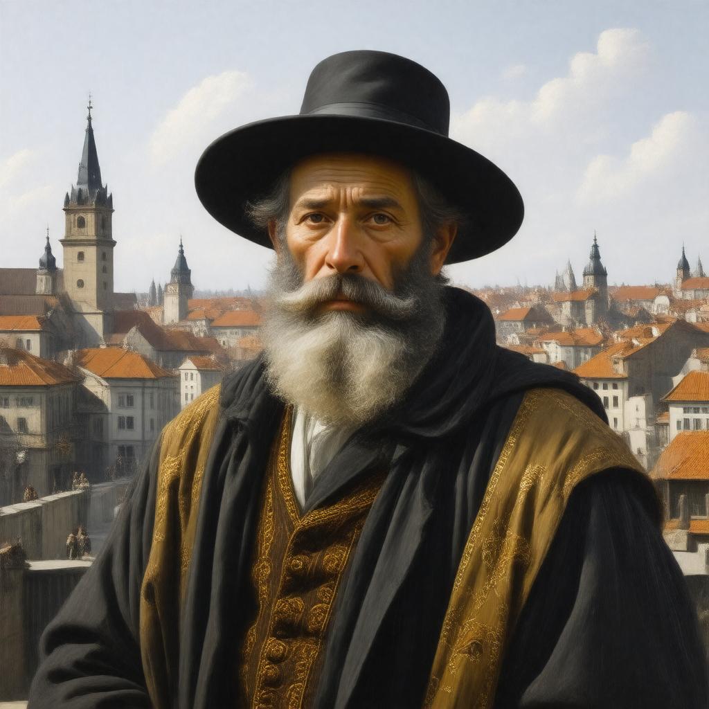 AI-created image of Maharal