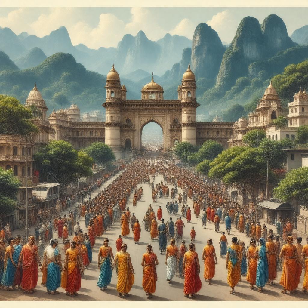 AI-created image of Maharashtra