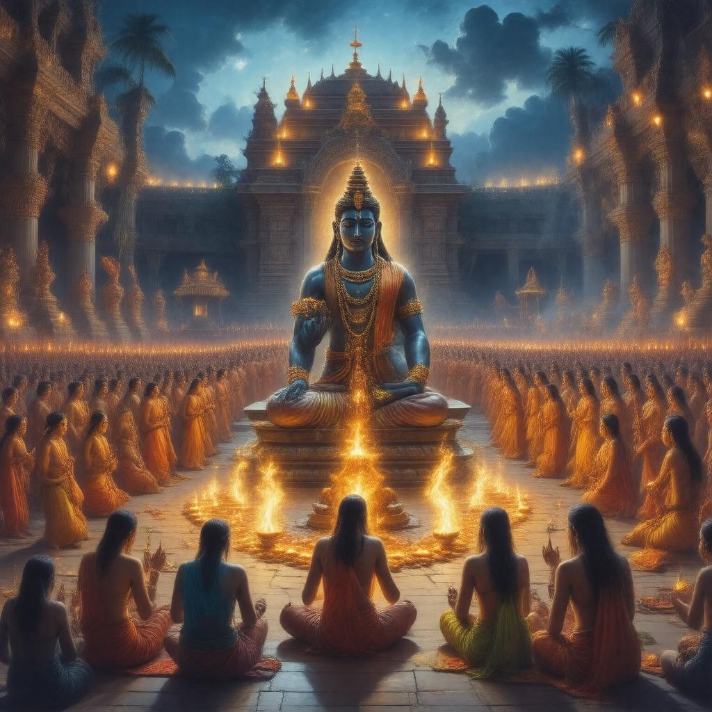 AI-created image of Mahashivaratri