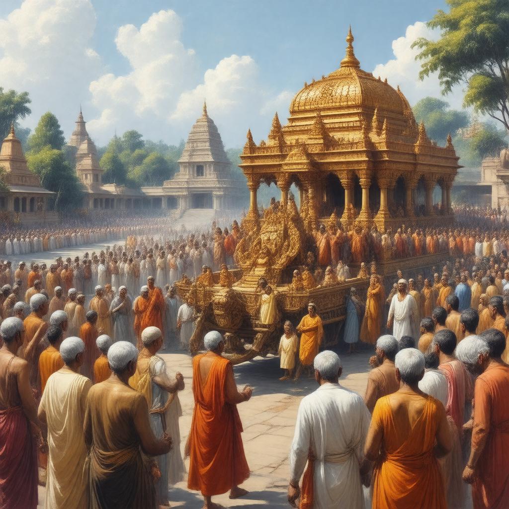 AI-created image of Mahavir Jayanti