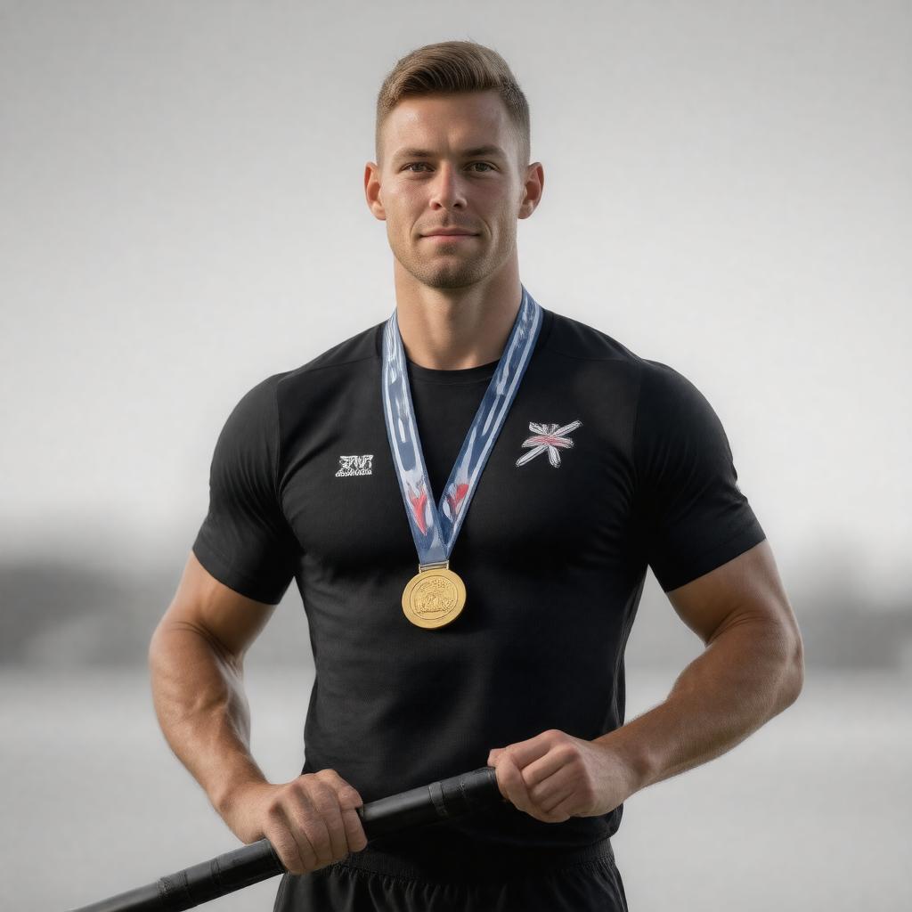 AI-created image of Mahe Drysdale