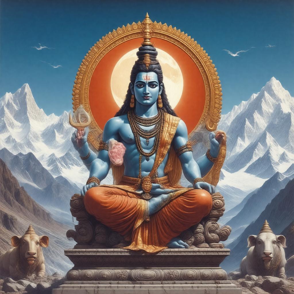 AI-created image of Maheshwara