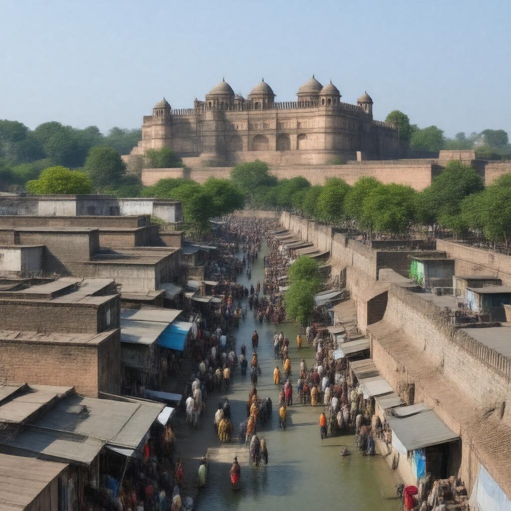 Click to view larger image AI-created image of Mahidpur