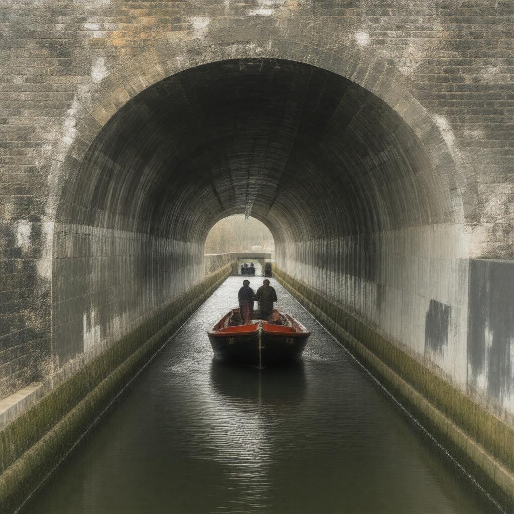 Click to view larger image AI-created image of Maida Hill Tunnel