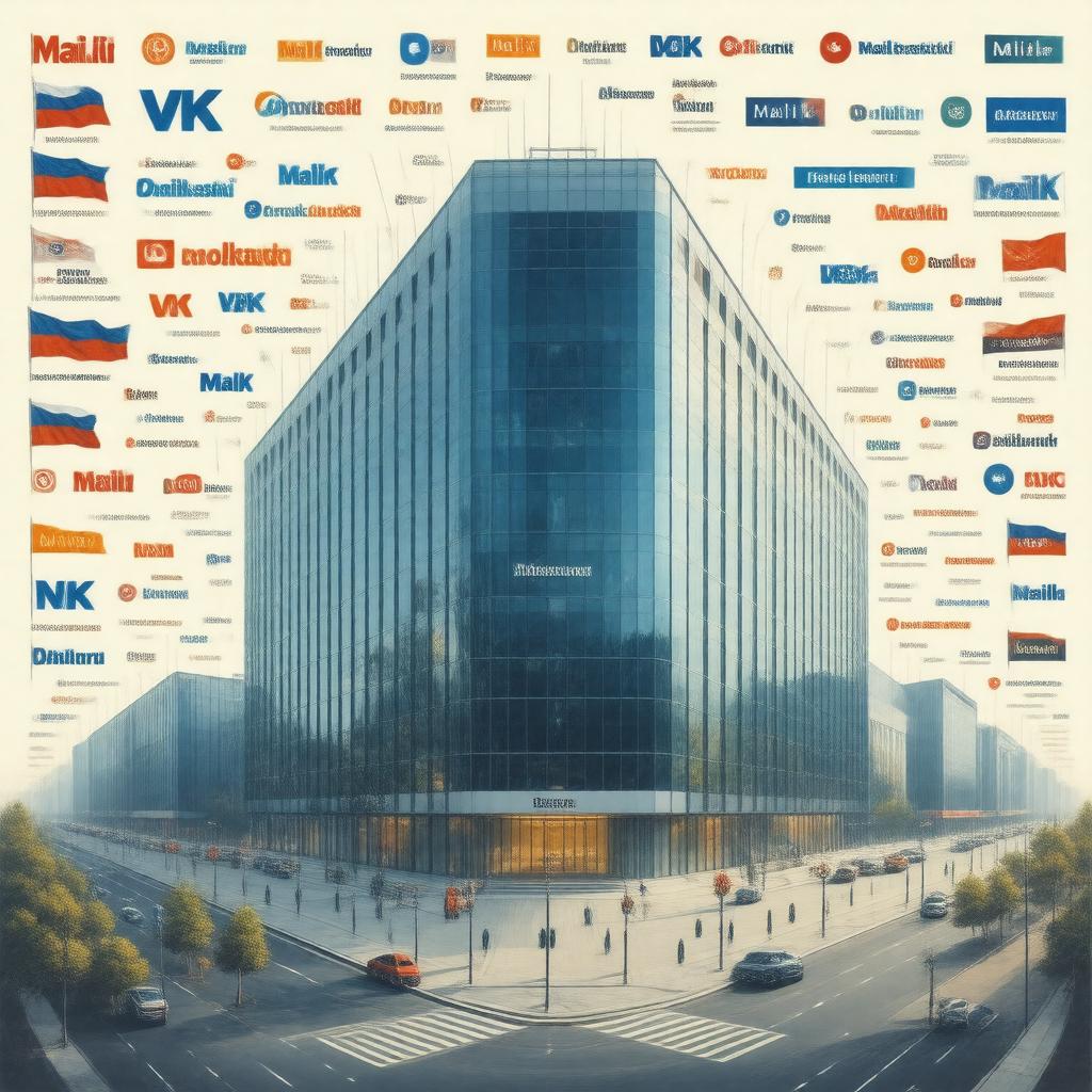 AI-created image of Mail.ru Group