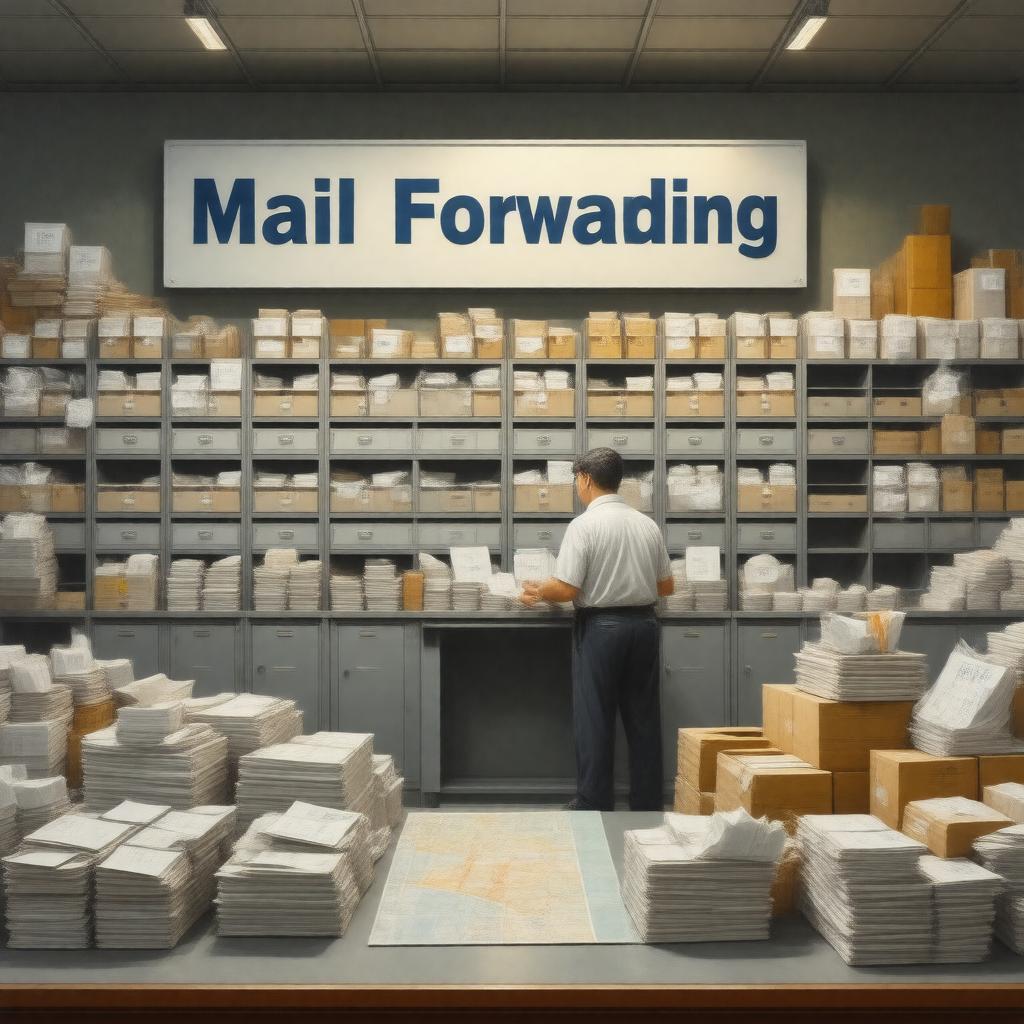 Click to view larger image AI-created image of Mail Forwarding