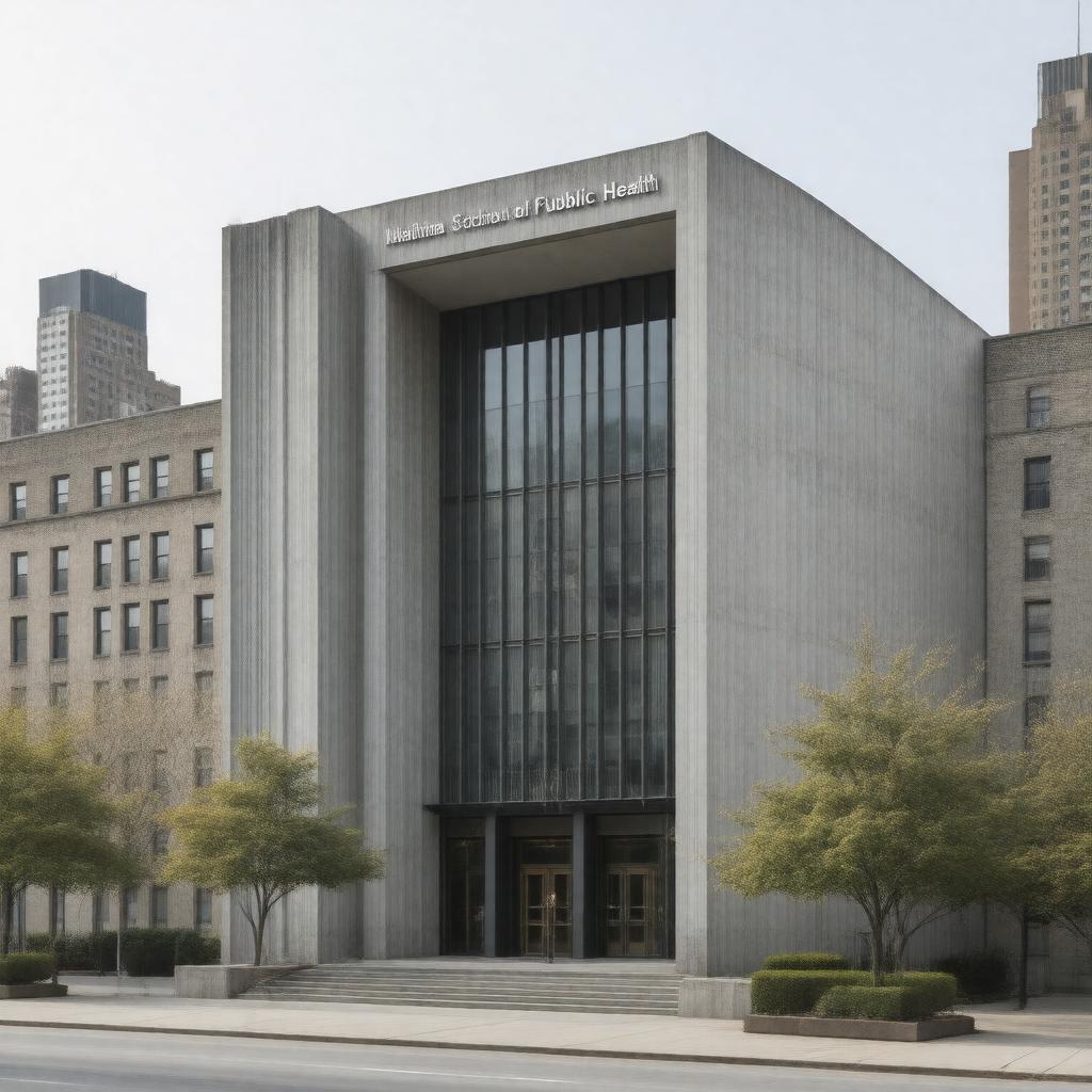 AI-created image of Mailman School of Public Health