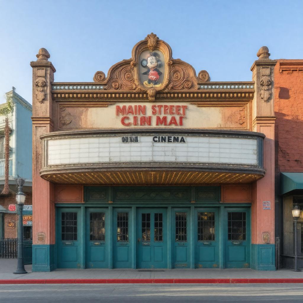 AI-created image of Main Street Cinema