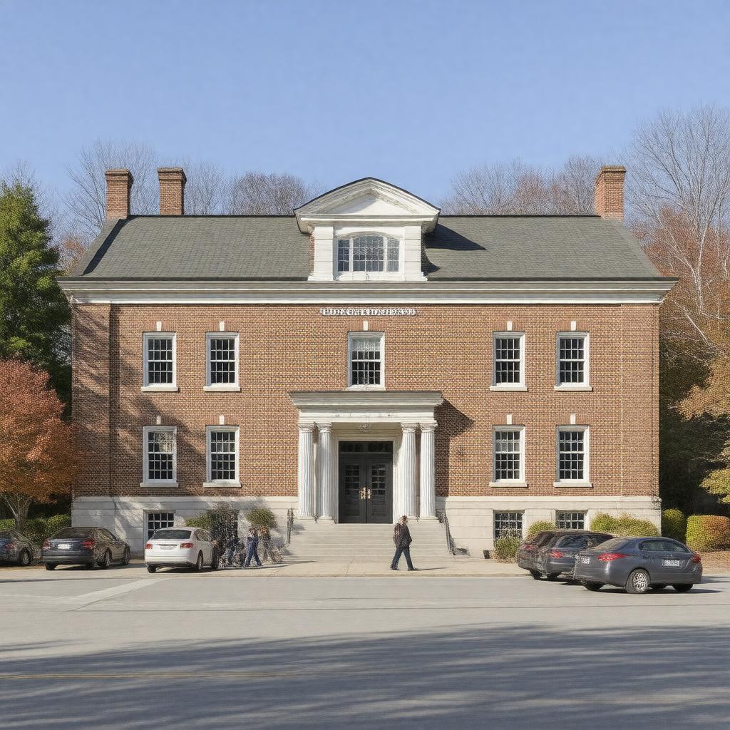 Click to view larger image AI-created image of Maine Business School
