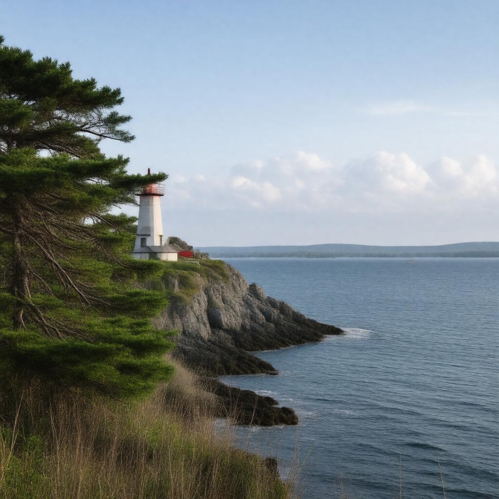 AI-created image of Maine