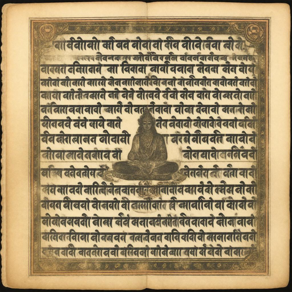 AI-created image of Maitri Upanishad