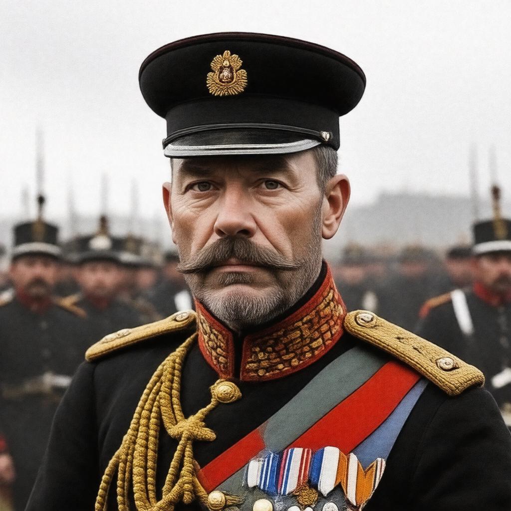 AI-created image of Major Charles Lutwidge