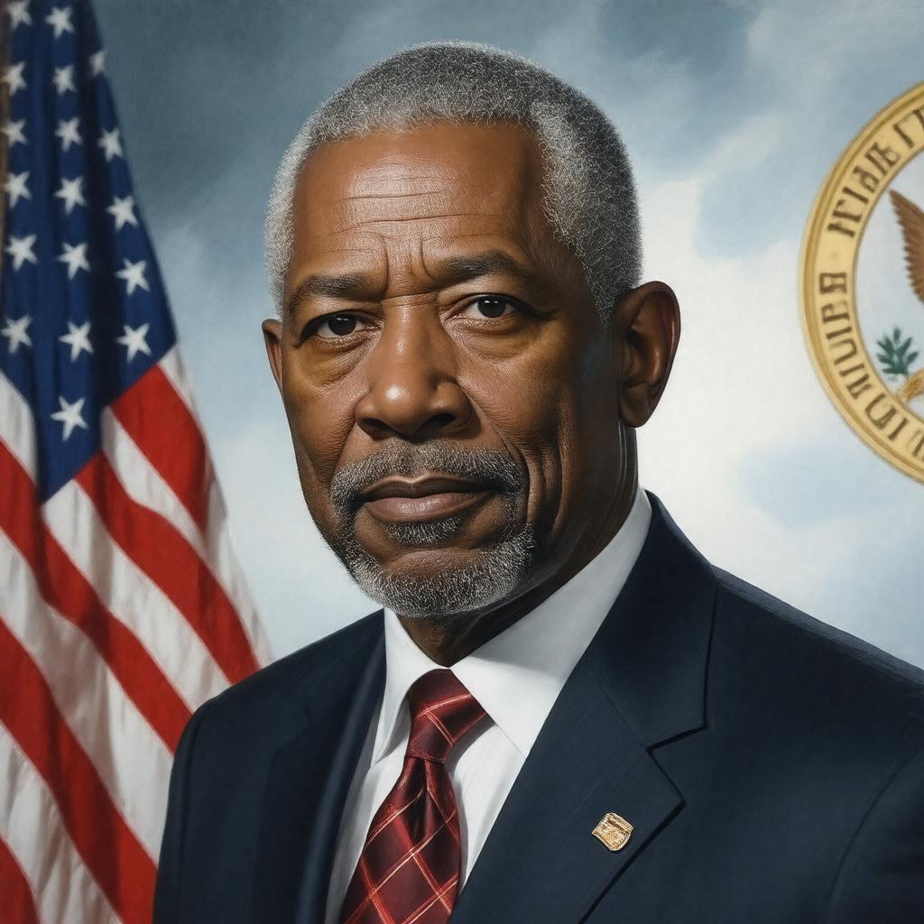 AI-created image of Major Owens