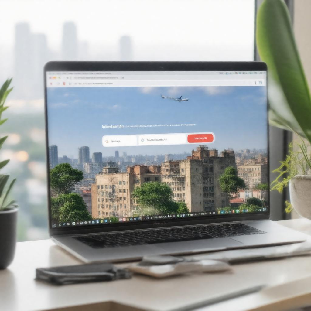 AI-created image of MakeMyTrip