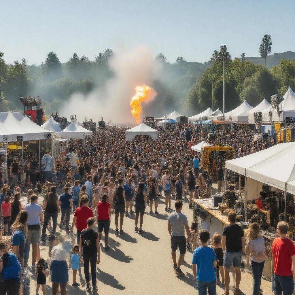 AI-created image of Maker Faire