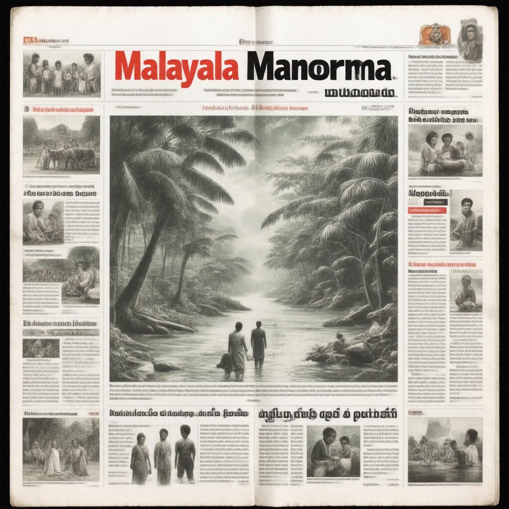 AI-created image of Malayala Manorama