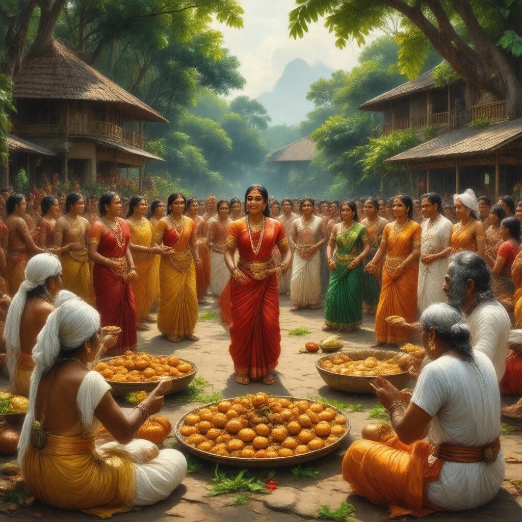 AI-created image of Malayali