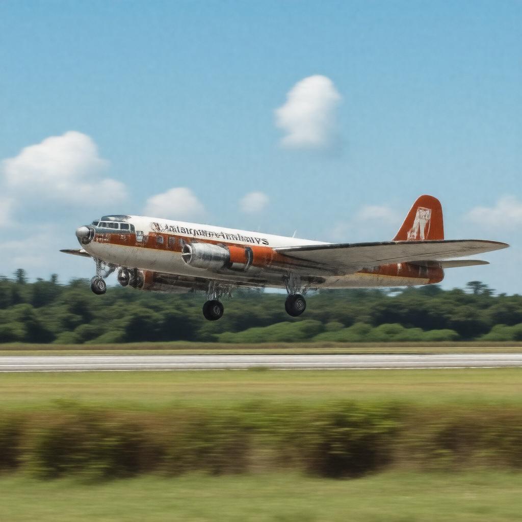 AI-created image of Malayan Airways