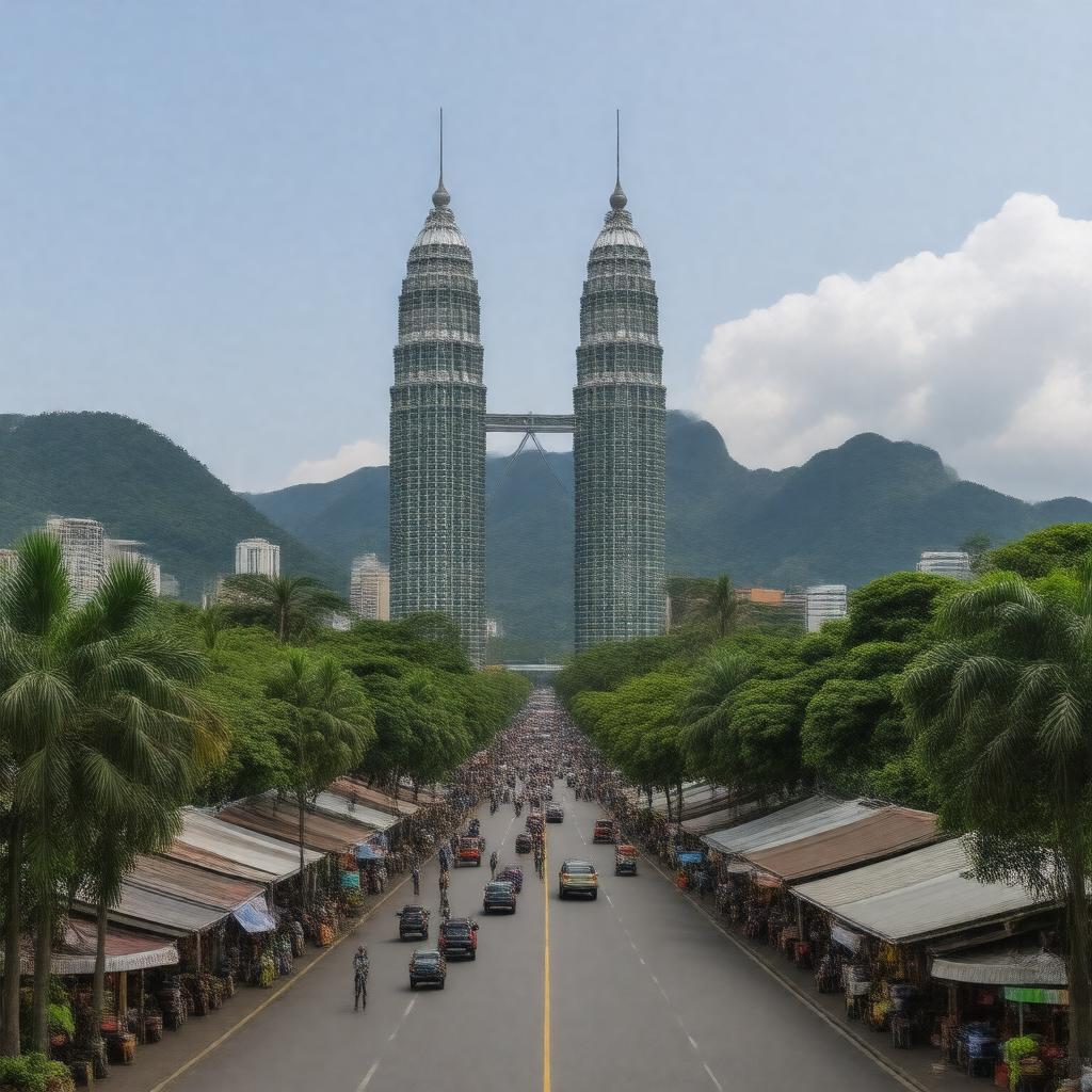 AI-created image of Malaysia