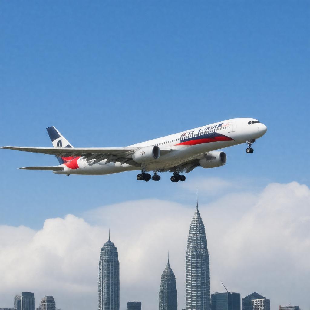 AI-created image of Malaysia Airlines