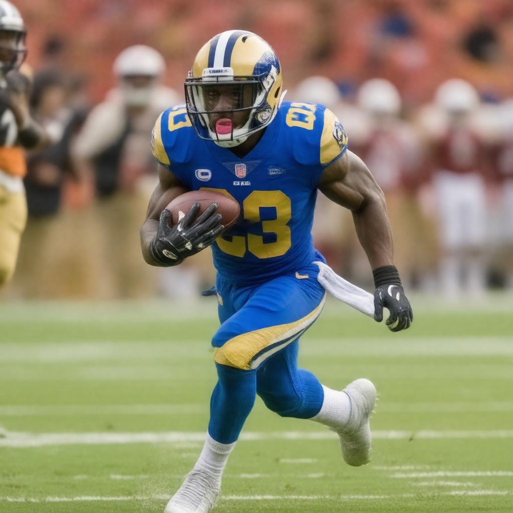 AI-created image of Malcolm Brown