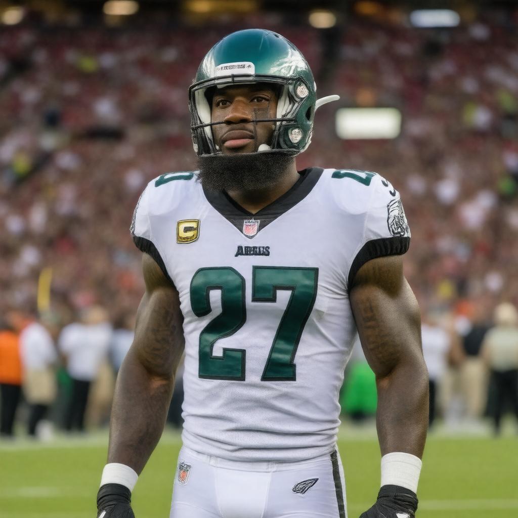 AI-created image of Malcolm Jenkins