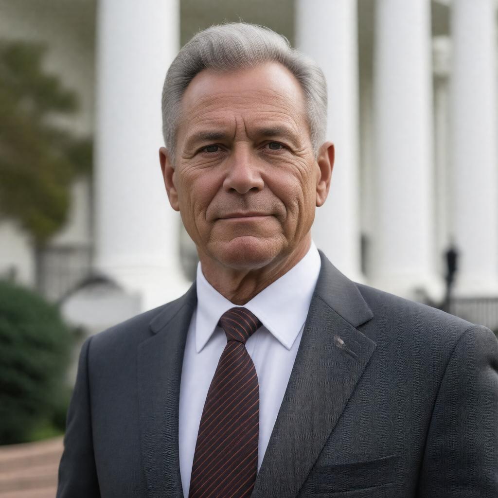 AI-created image of Malcolm R. Barnebey