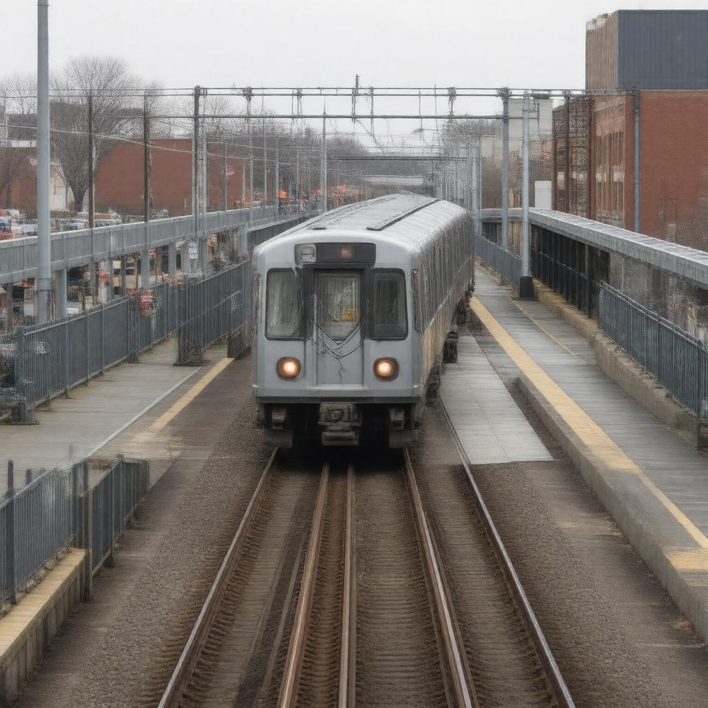 AI-created image of Malden Center