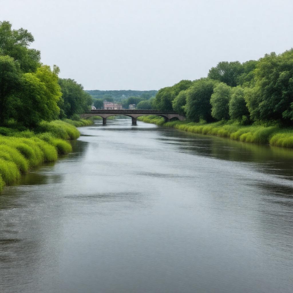 AI-created image of Malden River