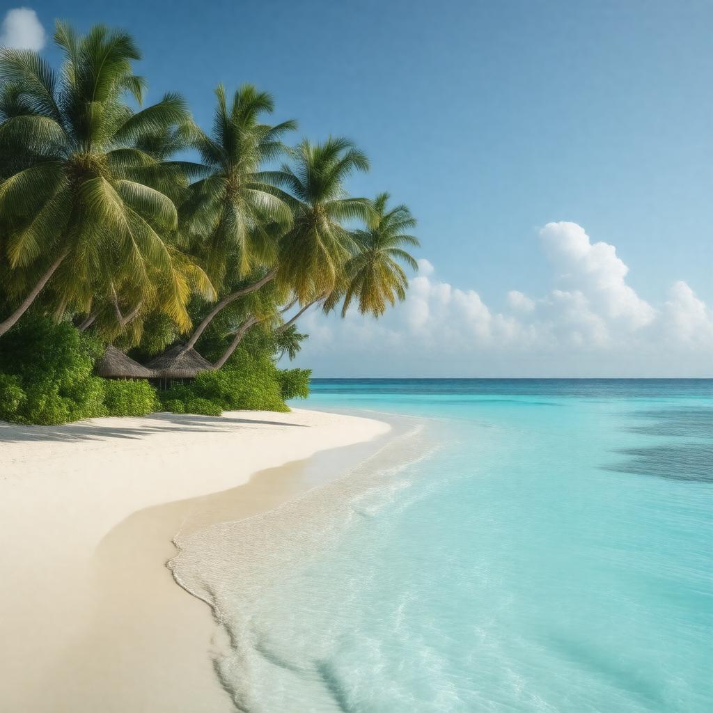 AI-created image of Maldives