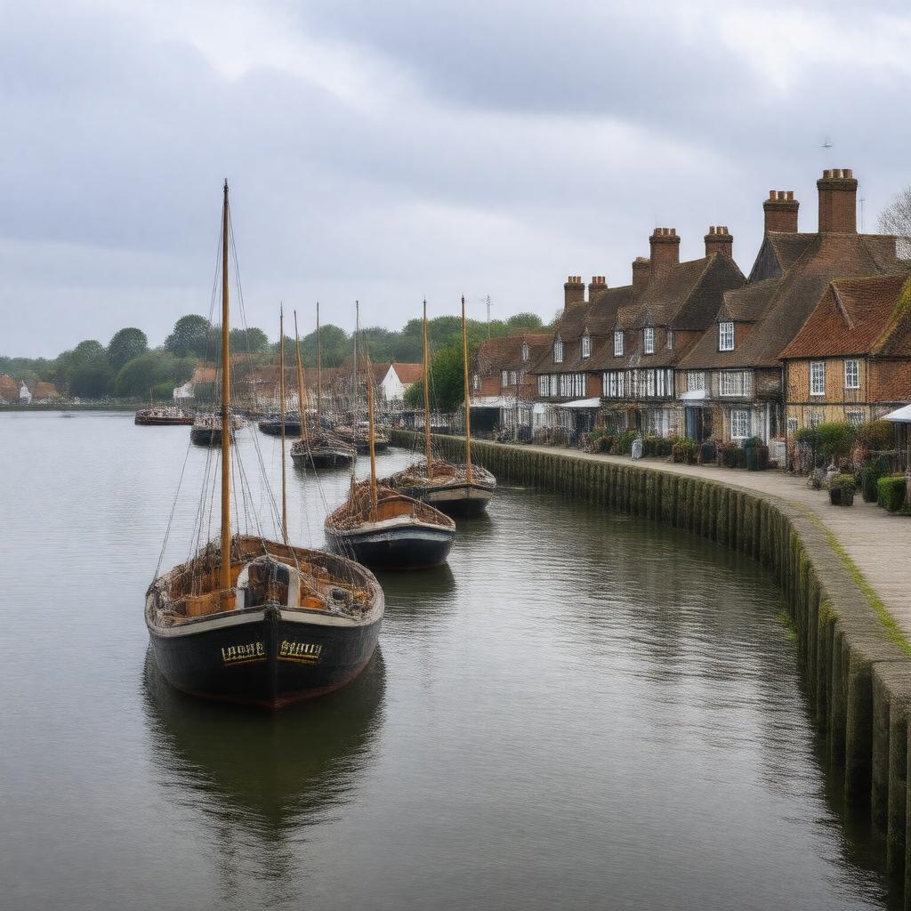 AI-created image of Maldon, England