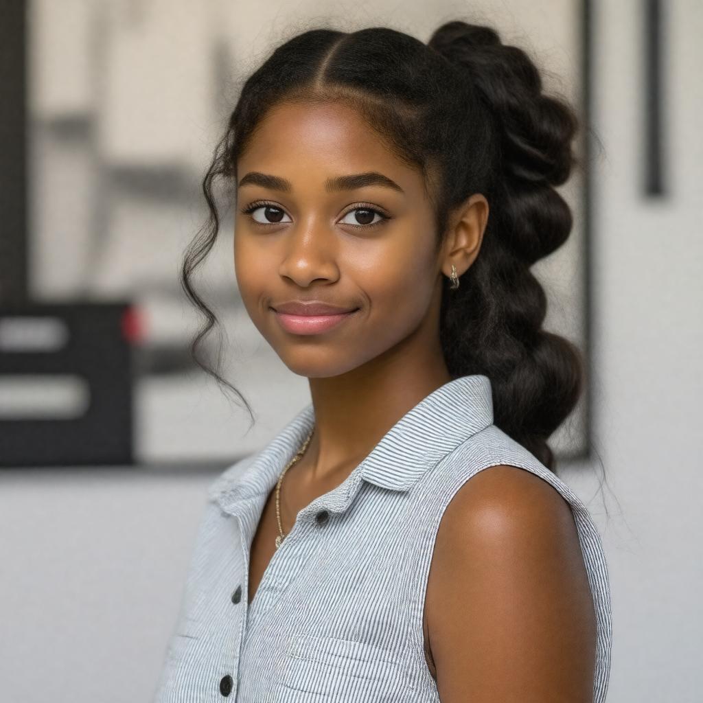 AI-created image of Malia Obama