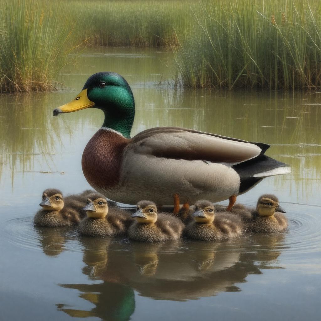 AI-created image of Mallard