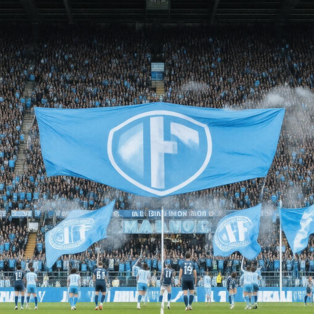 AI-created image of Malmö FF