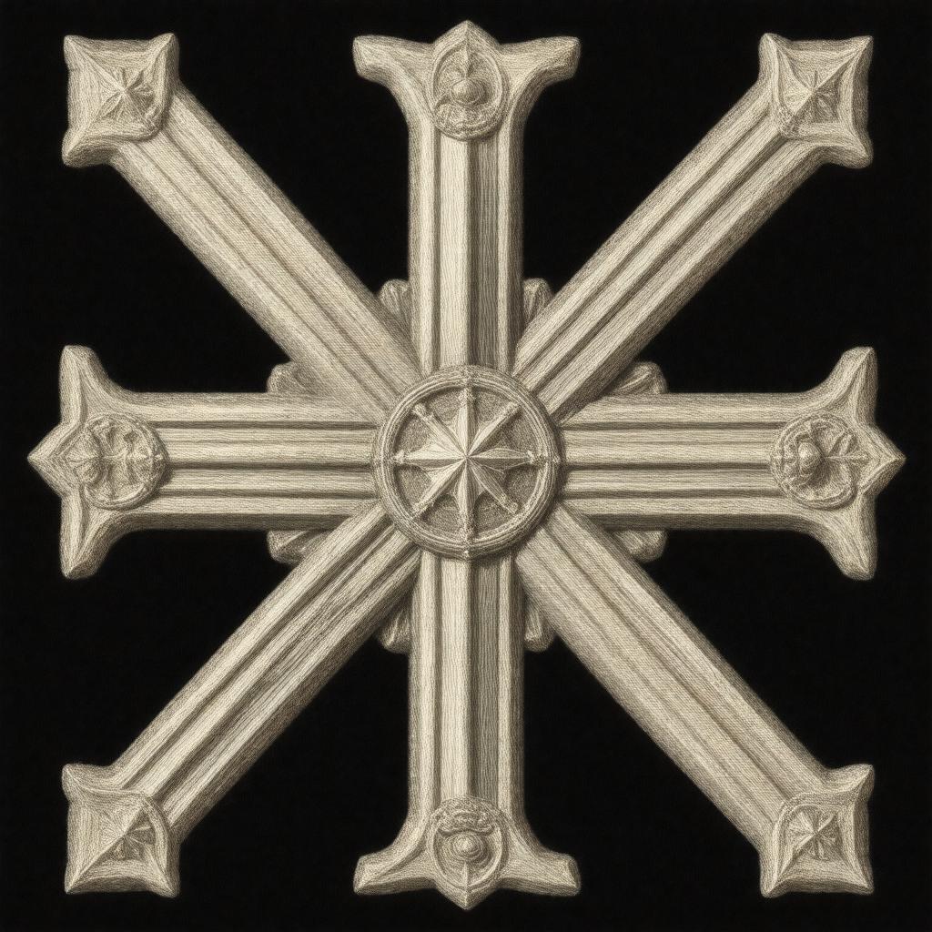 AI-created image of Maltese cross
