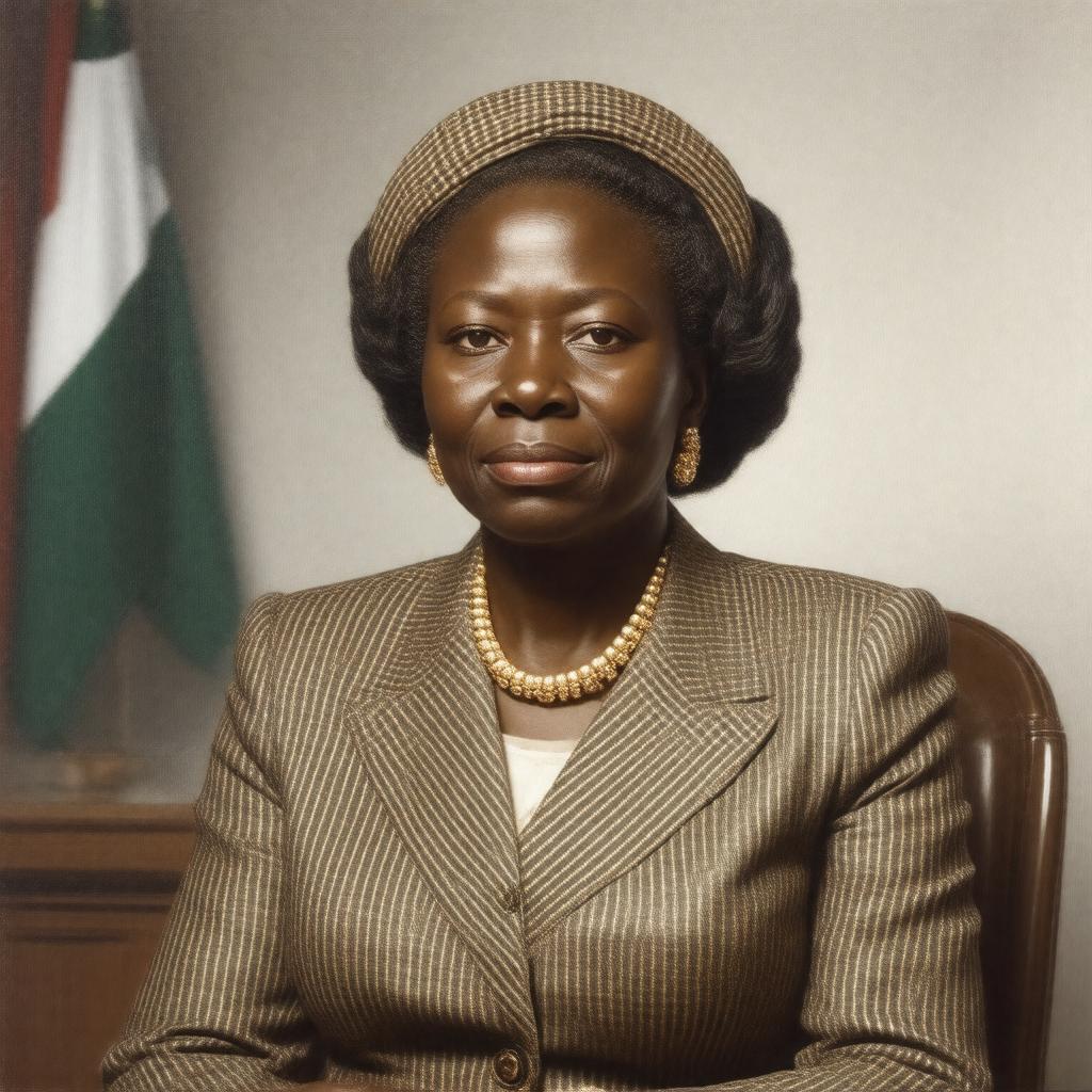 AI-created image of Mame Madior Boye