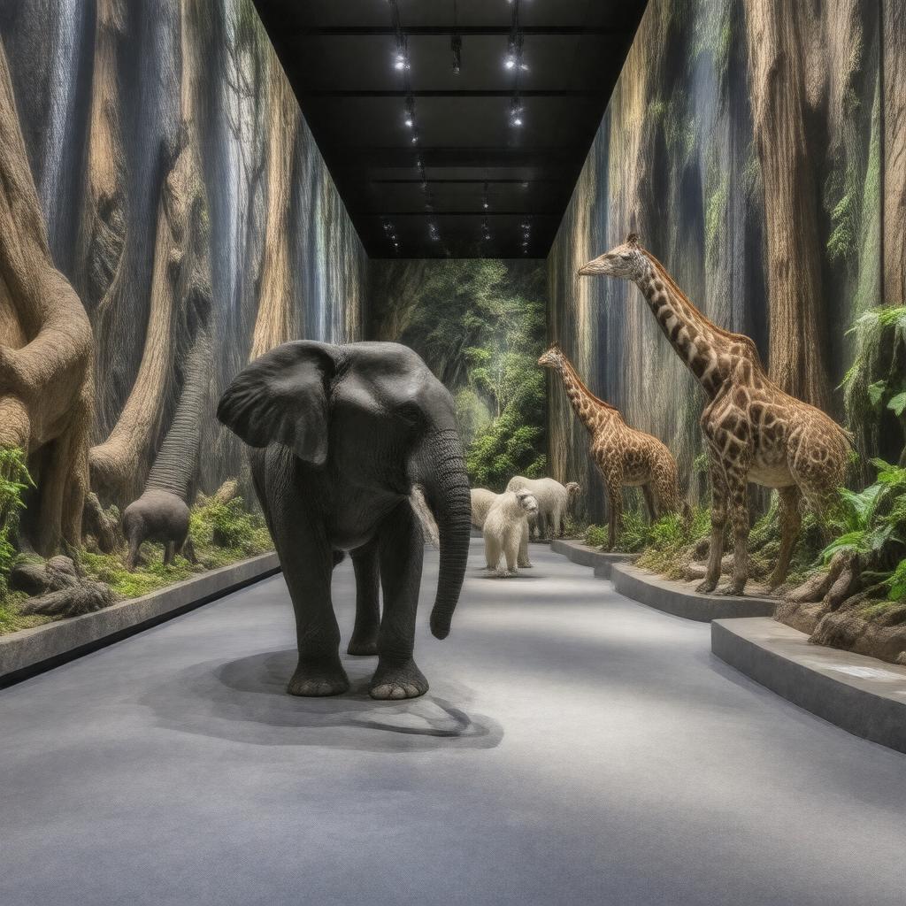 AI-created image of Mammal Halls