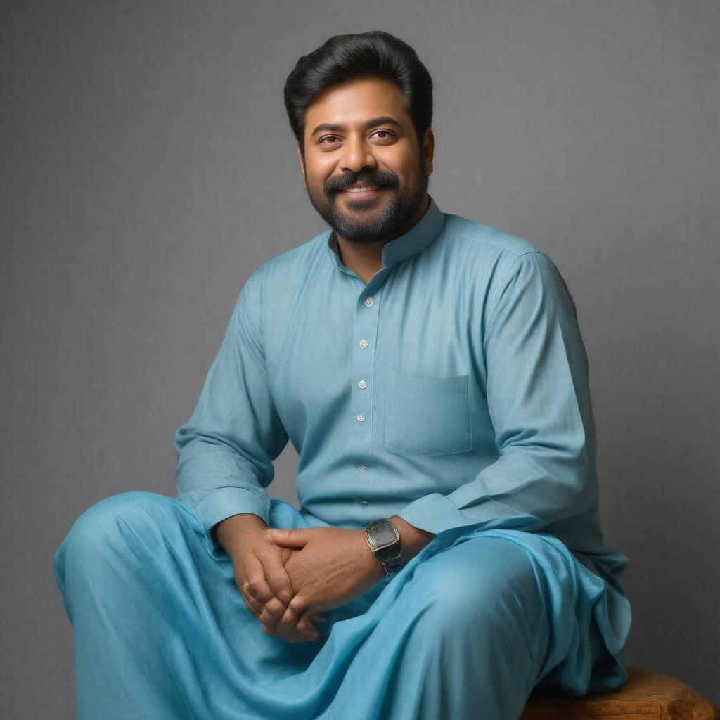 AI-created image of Mammootty