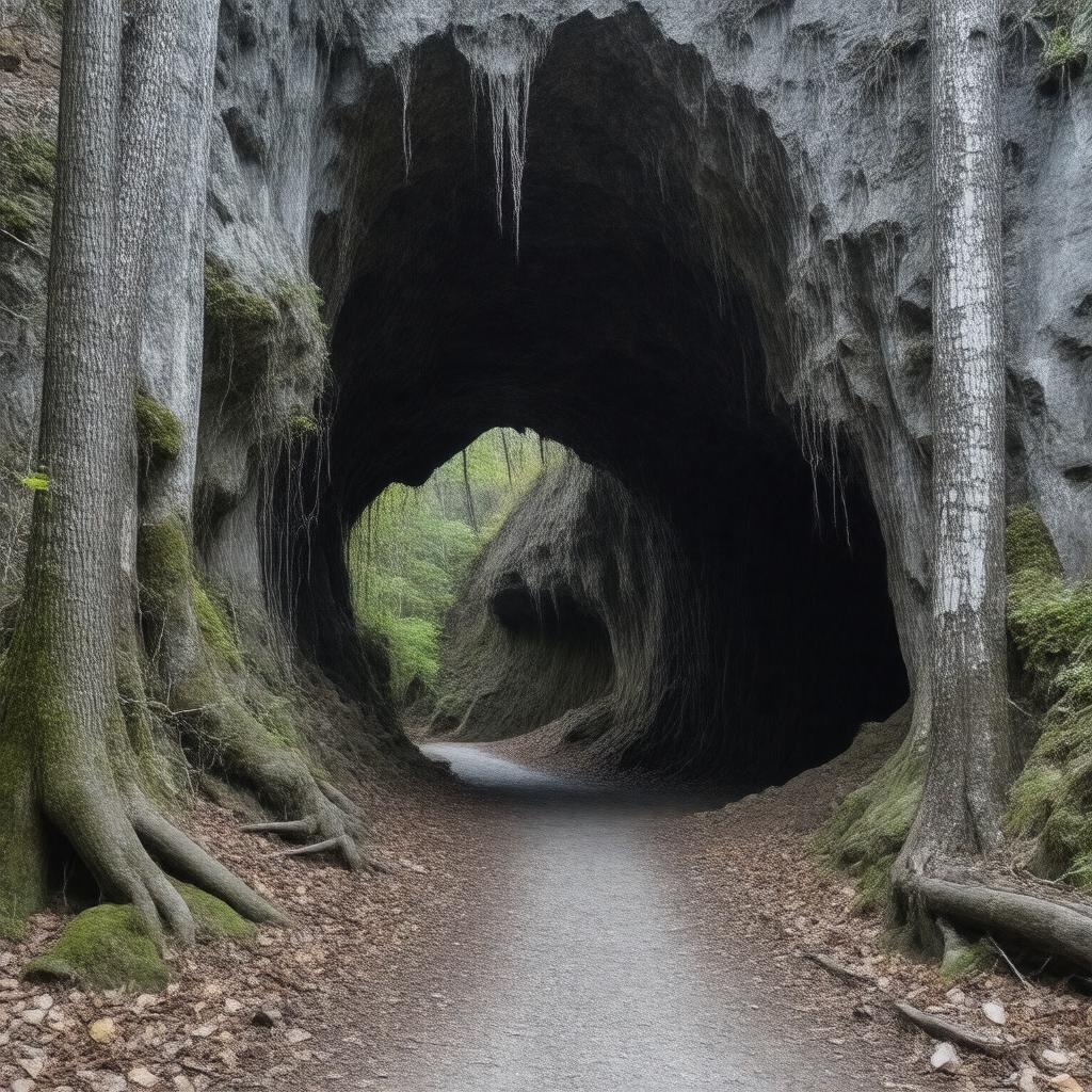 AI-created image of Mammoth Cave