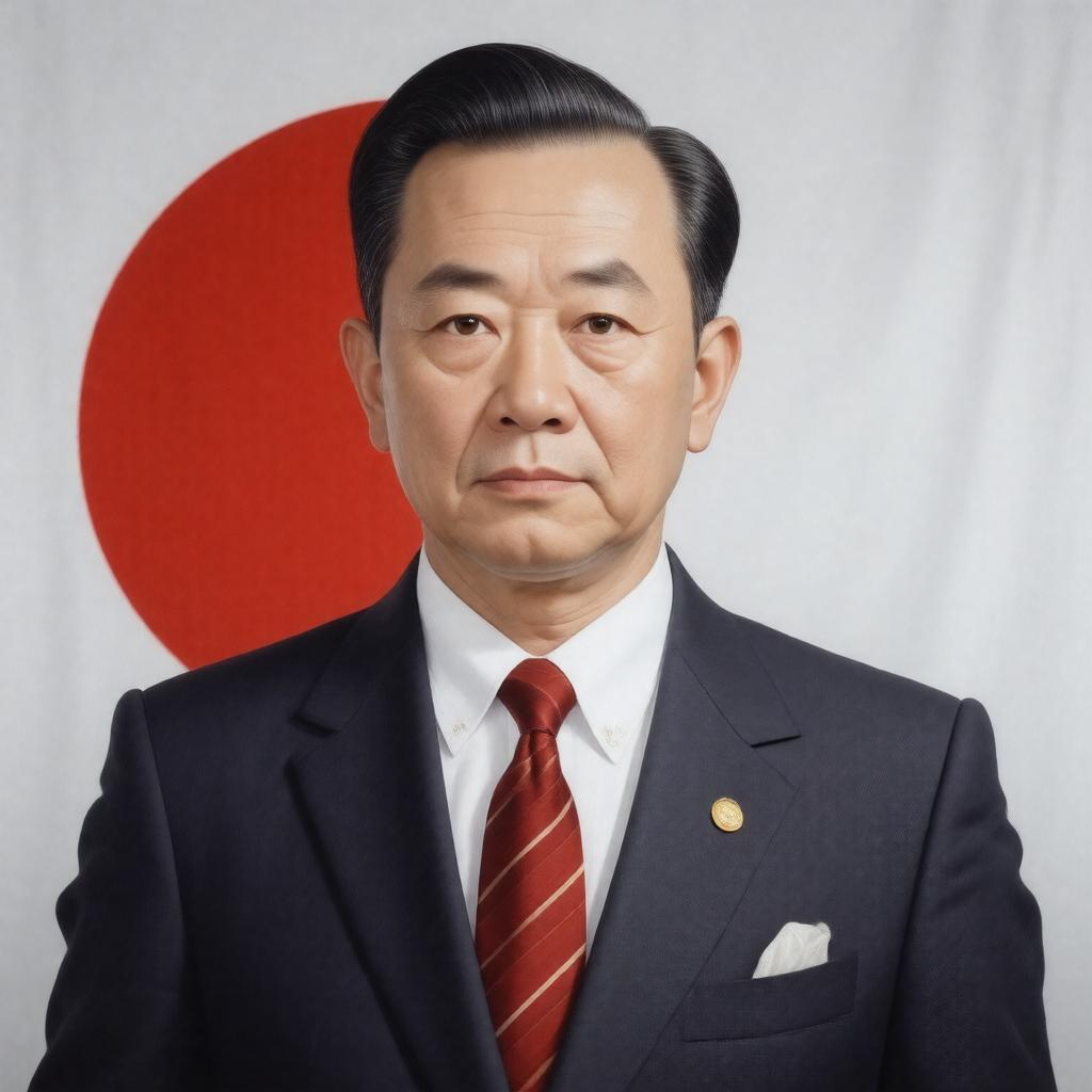 AI-created image of Mamoru Shigemitsu