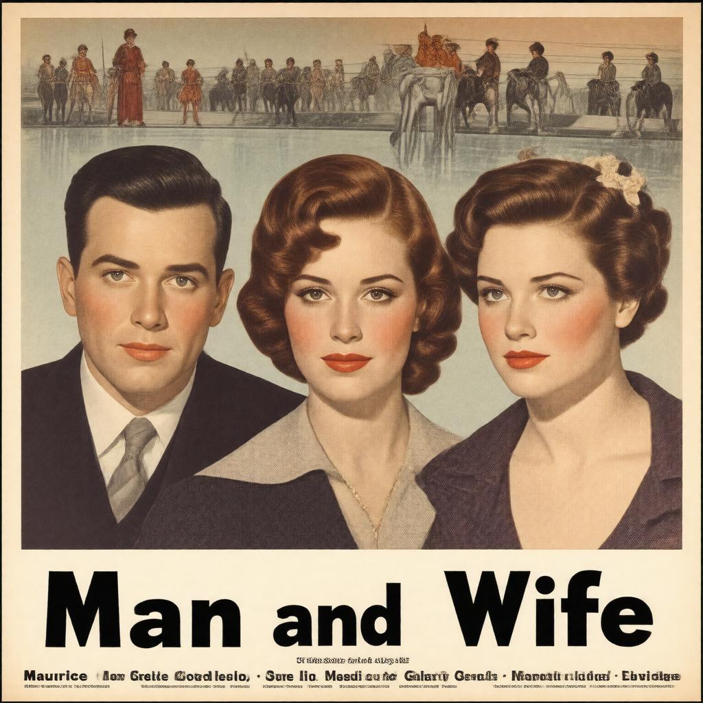 AI-created image of Man and Wife