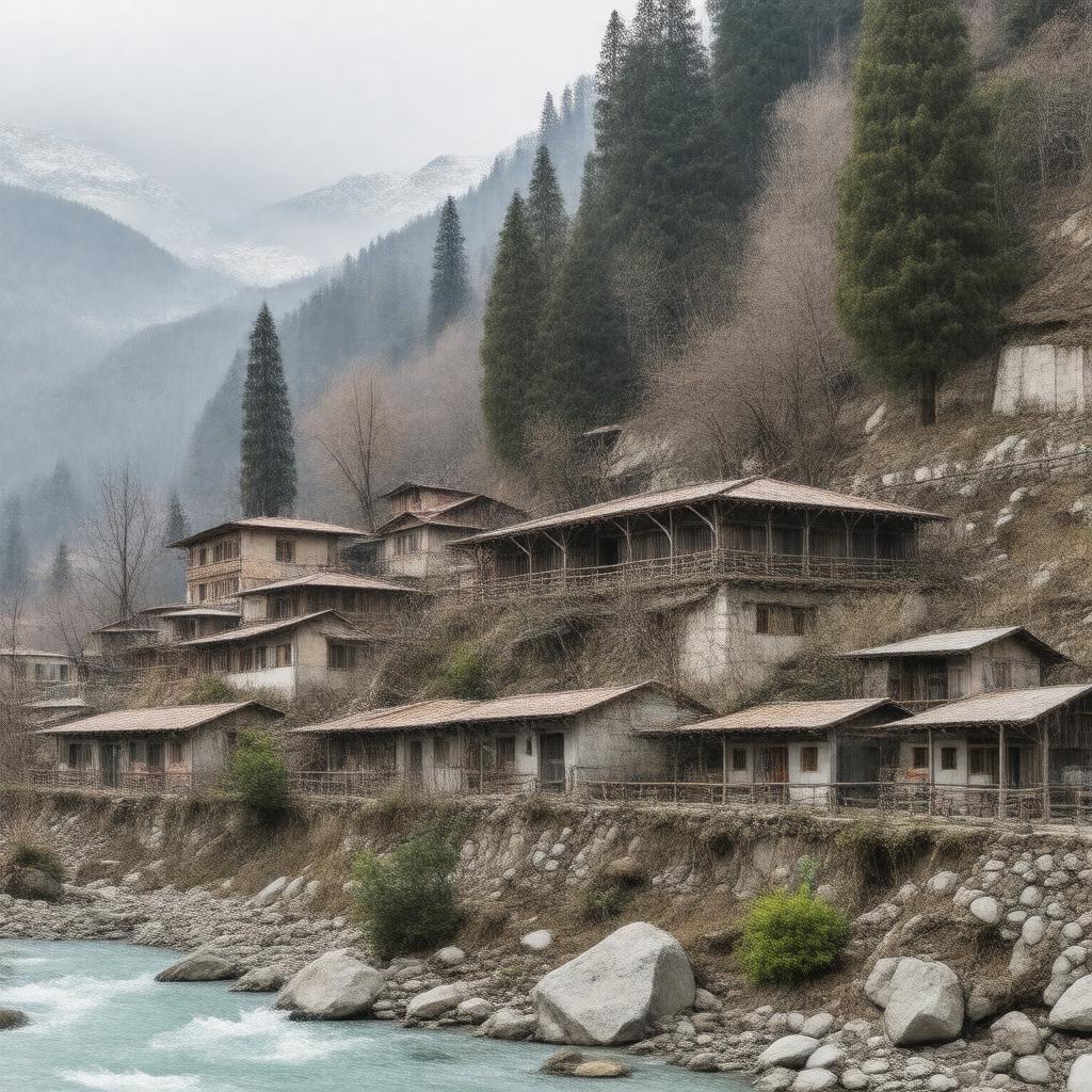 Click to view larger image AI-created image of Mana Village