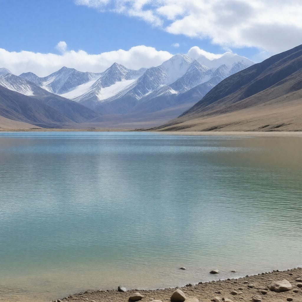 AI-created image of Manasarovar Lake