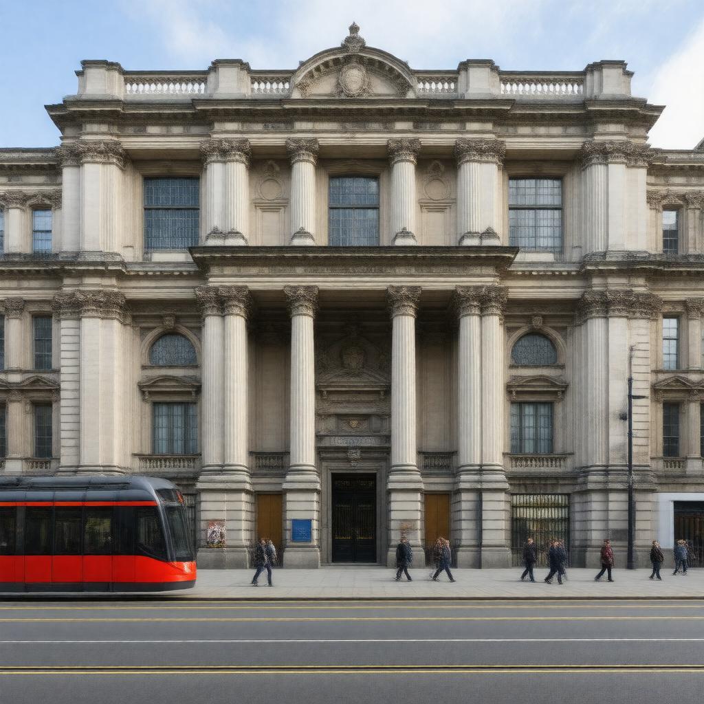 Click to view larger image AI-created image of Manchester Art Gallery