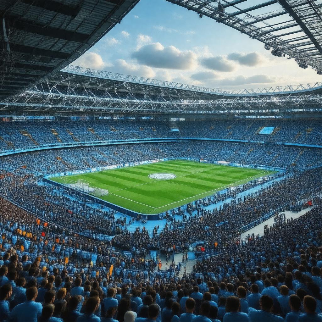 AI-created image of Manchester City FC