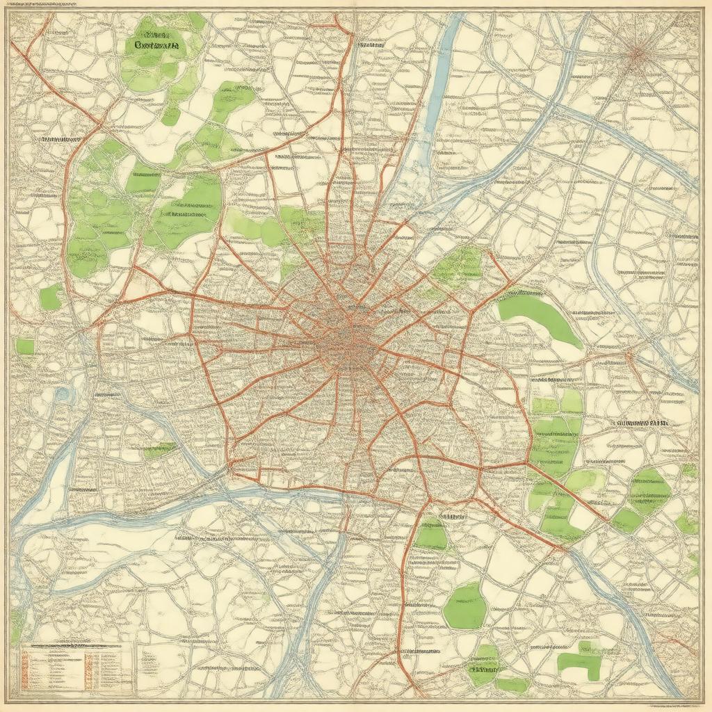 AI-created image of Manchester Gorton