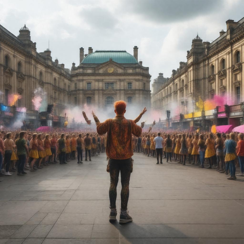 AI-created image of Manchester International Festival
