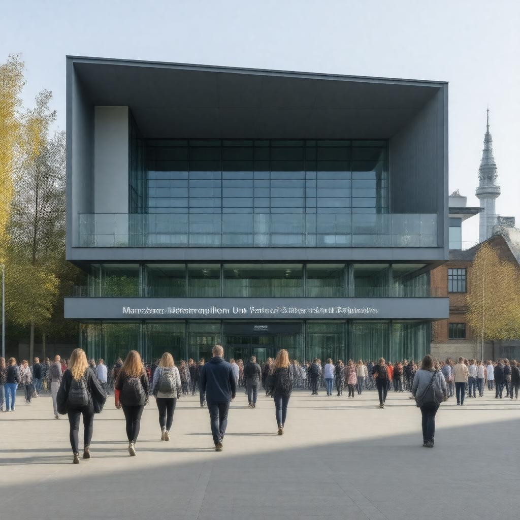 Click to view larger image AI-created image of Manchester Metropolitan University Faculty of Science and Engineering