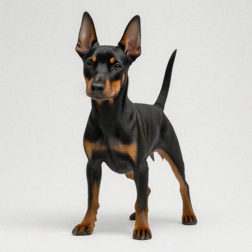 AI-created image of Manchester Terrier